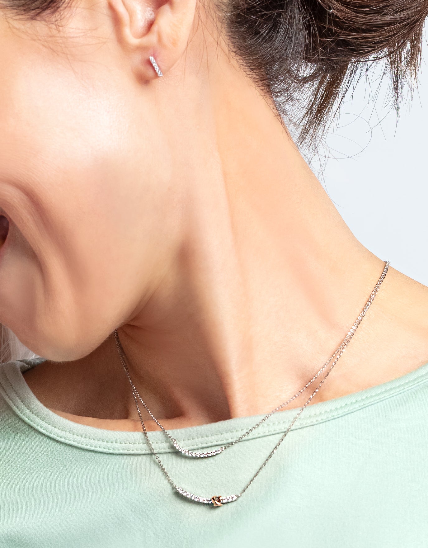 LVC Eterno Noeud Diamond Necklace