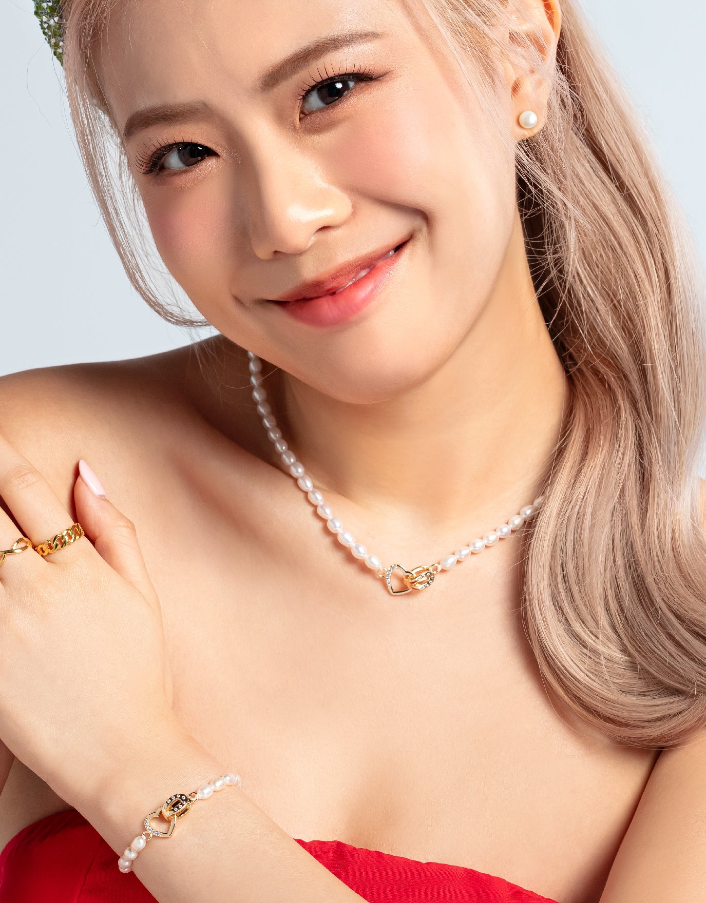 LVC MOD22 Bold Curb Chain Gold Ring