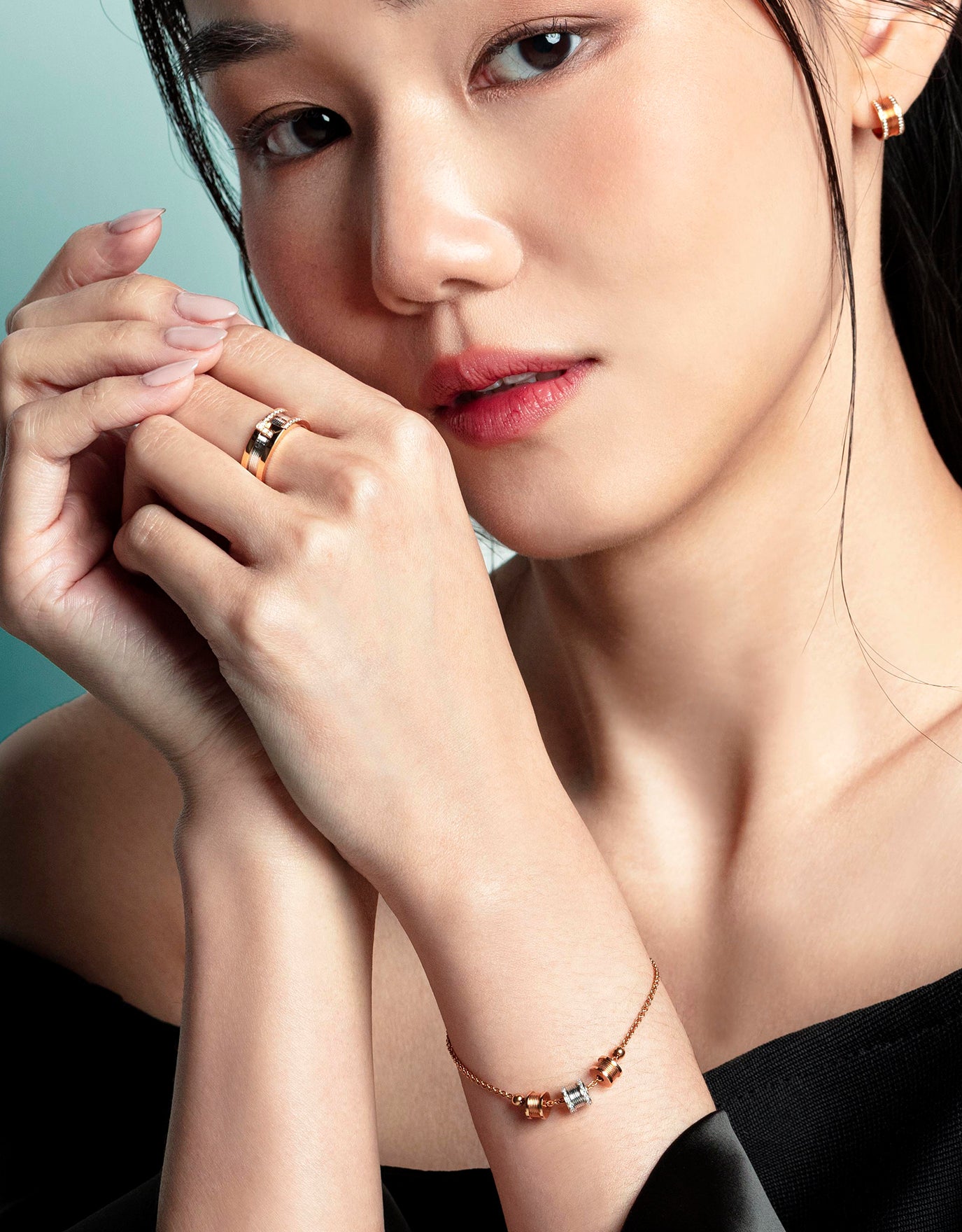 LVC Promise Interlocking Wedding Band