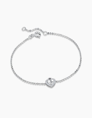 LVC Charmes Heartlock Diamond Bracelet