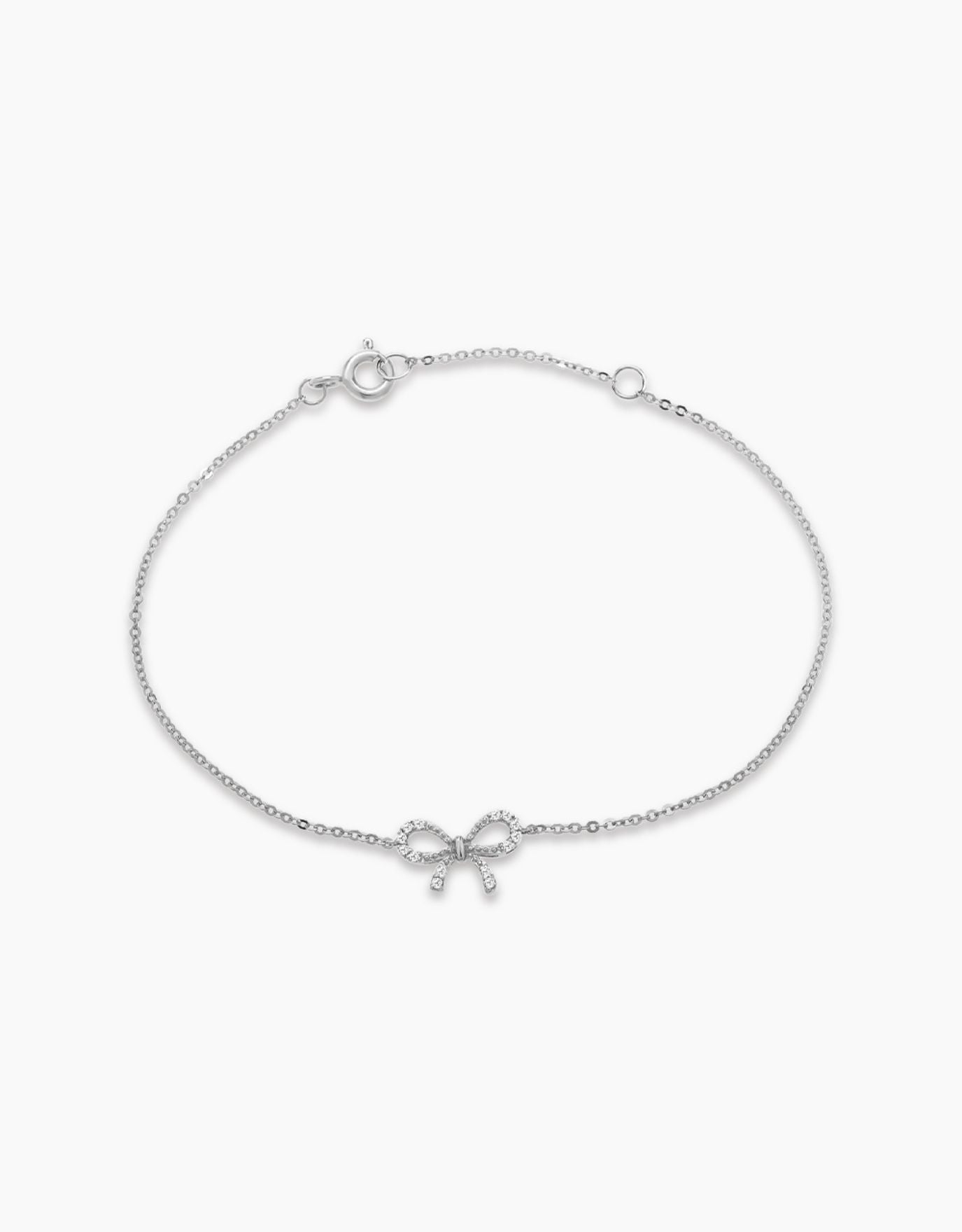 LVC Noeud Ribbon Diamond Bracelet