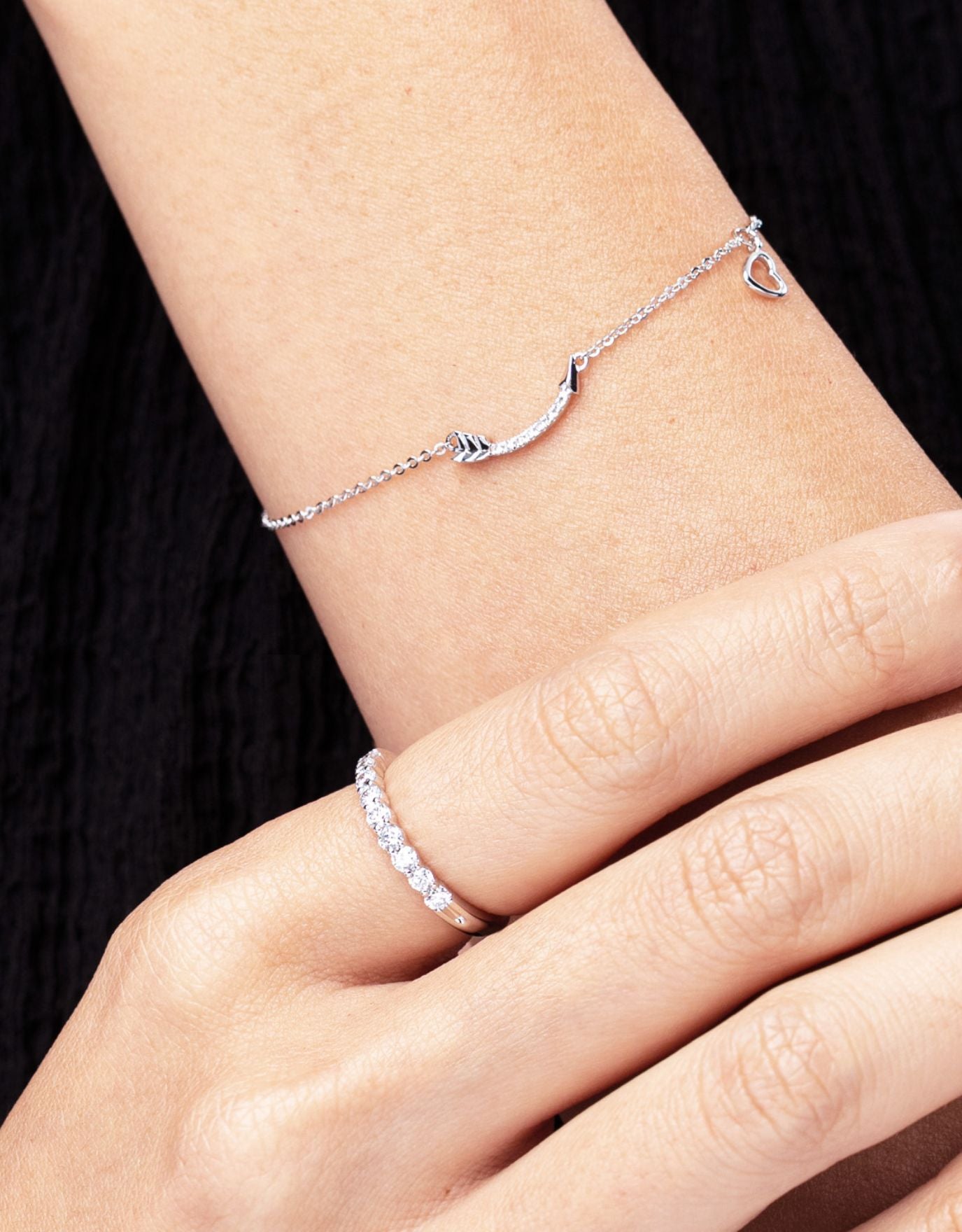 LVC Charmes Cupid Diamond Bracelet