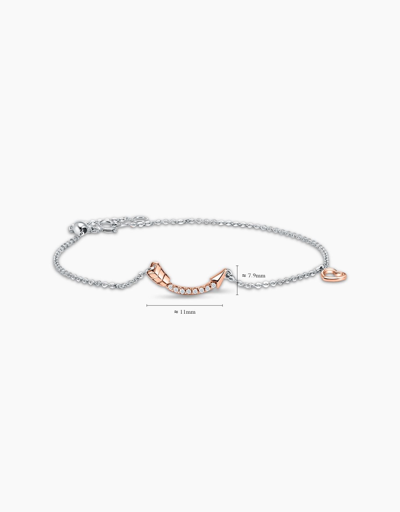 LVC Charmes Cupid Diamond Bracelet