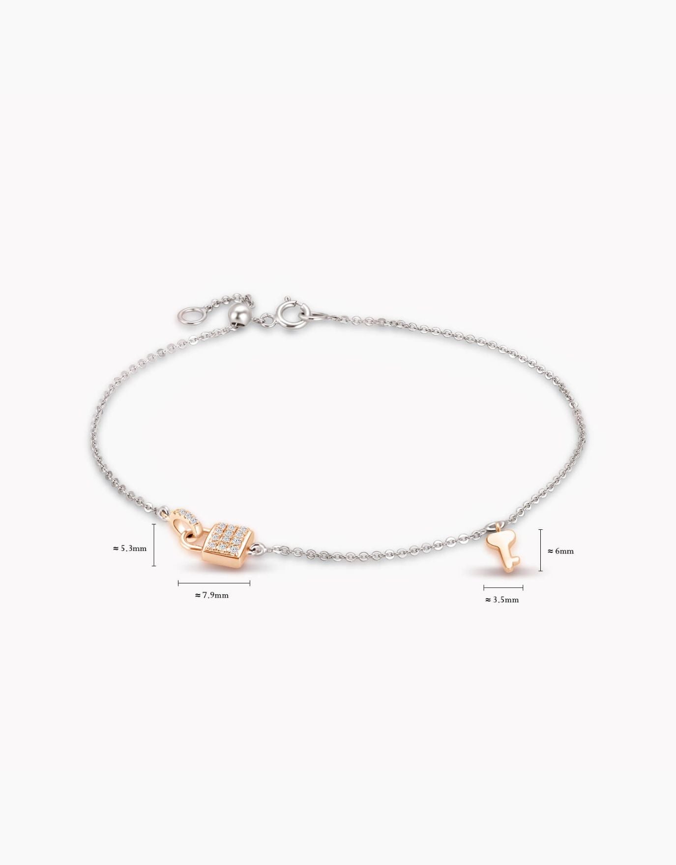 LVC Cheri Locket Diamond Bracelet