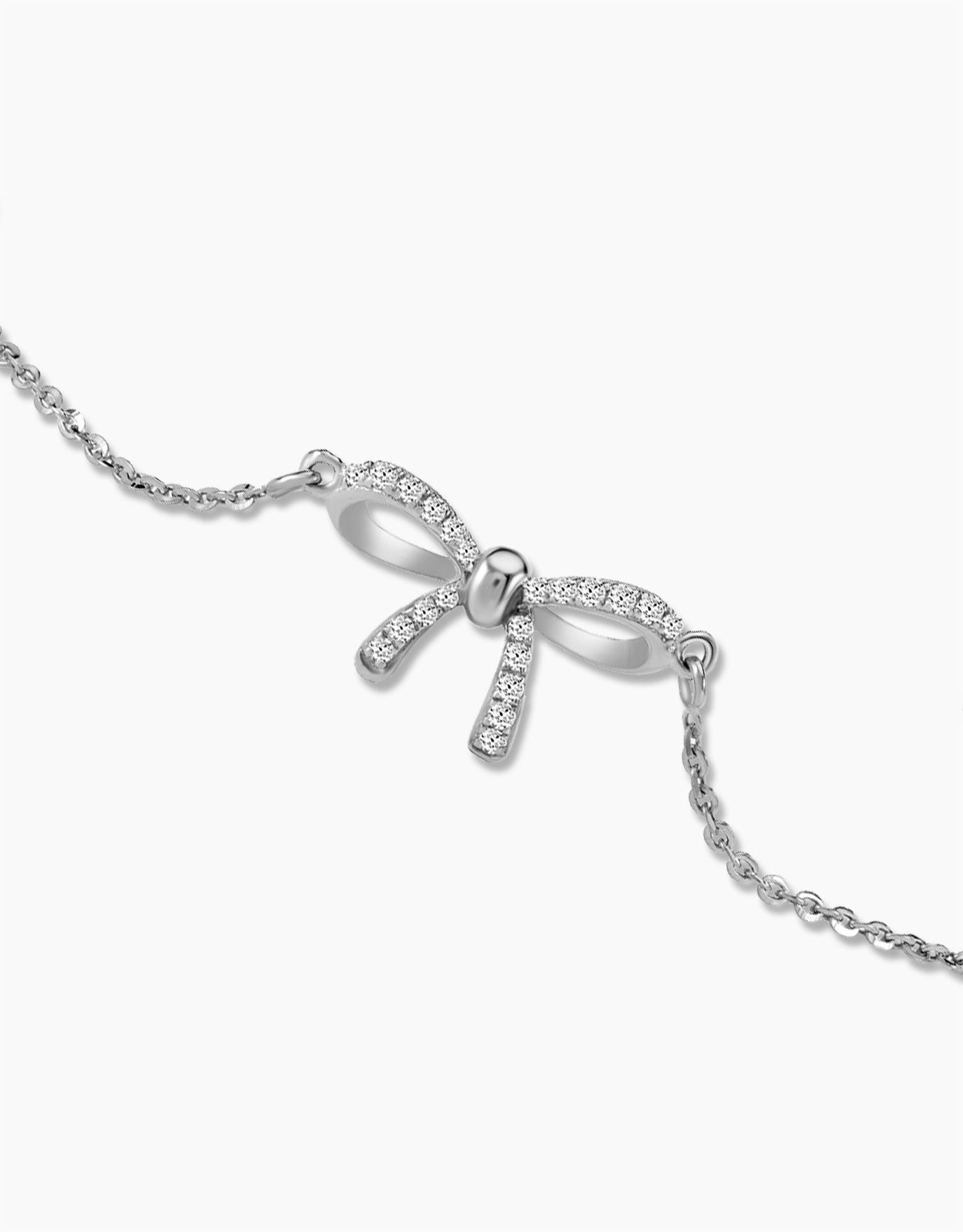 LVC Noeud Dainty Diamond Bracelet