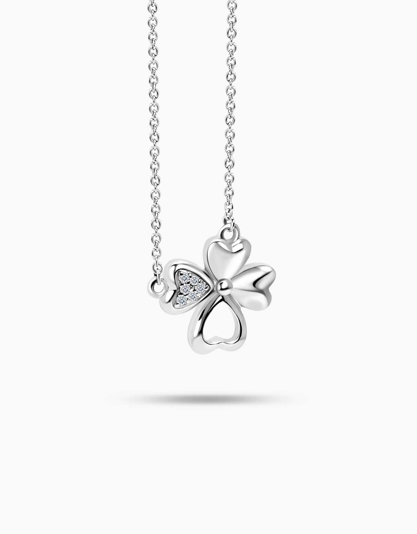 Four leaf clover necklace on sale pandora