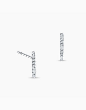 LVC Eterno Line Diamond Earrings