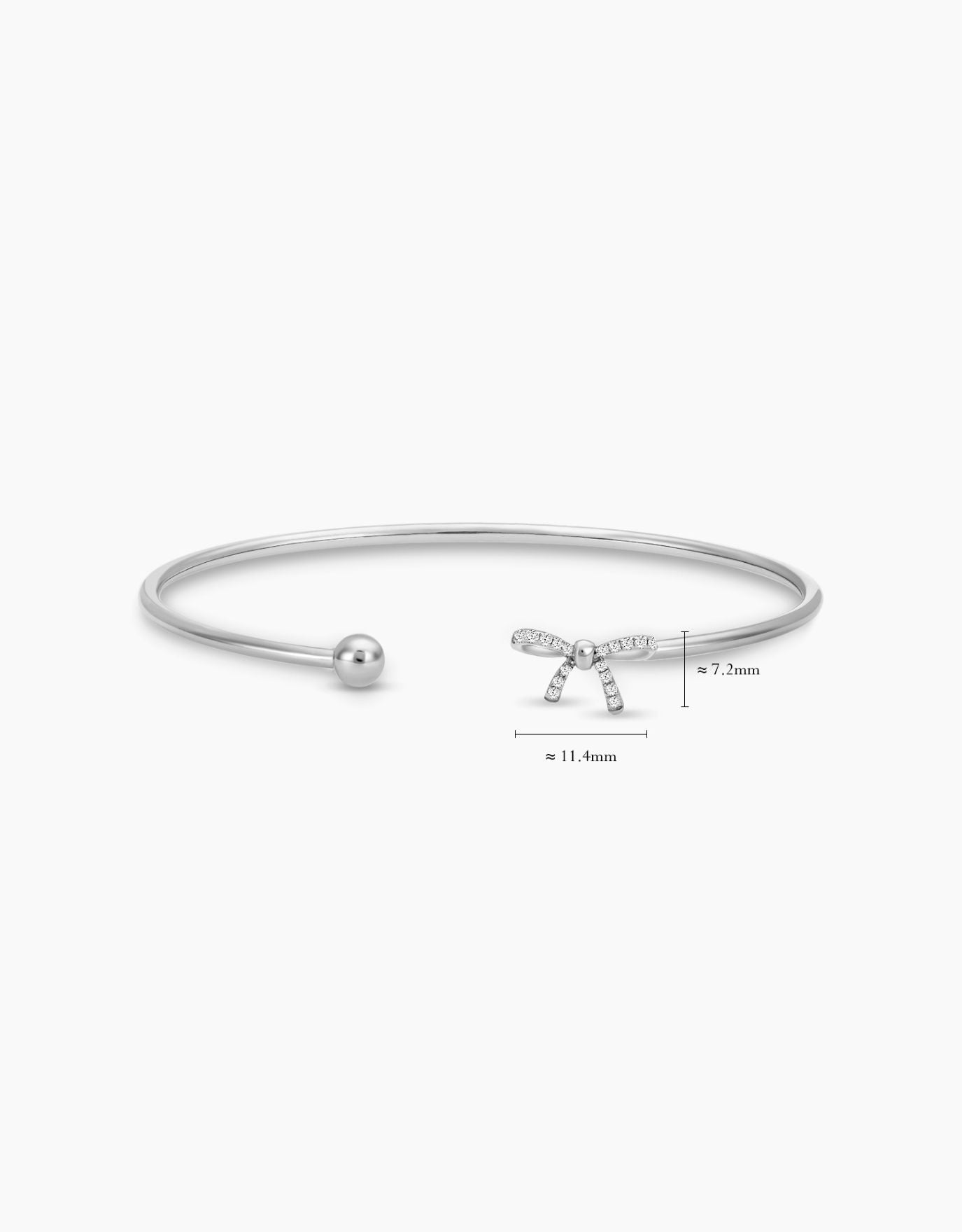 LVC Noeud Elegant Diamond Bangle