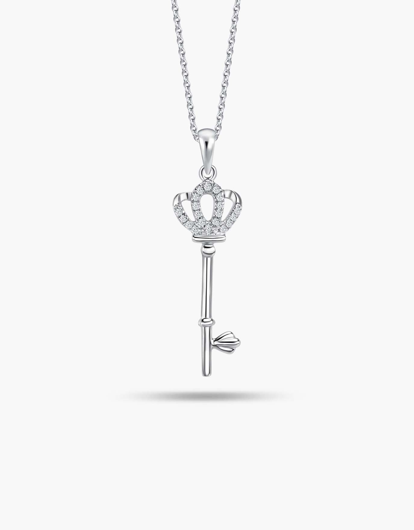 Crown key sale pendant