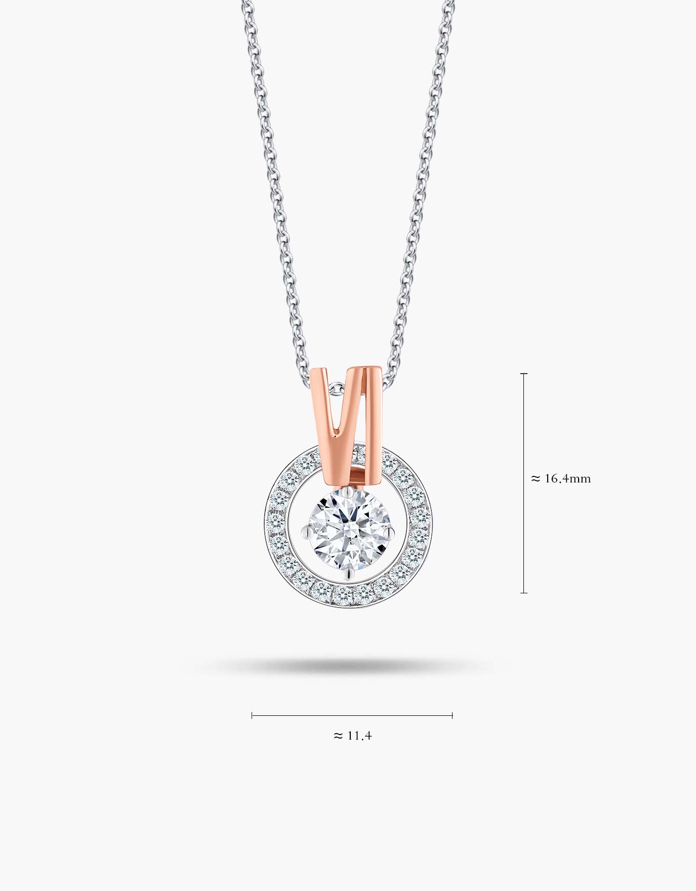 LVC Joie Diamond Pendant "VI"