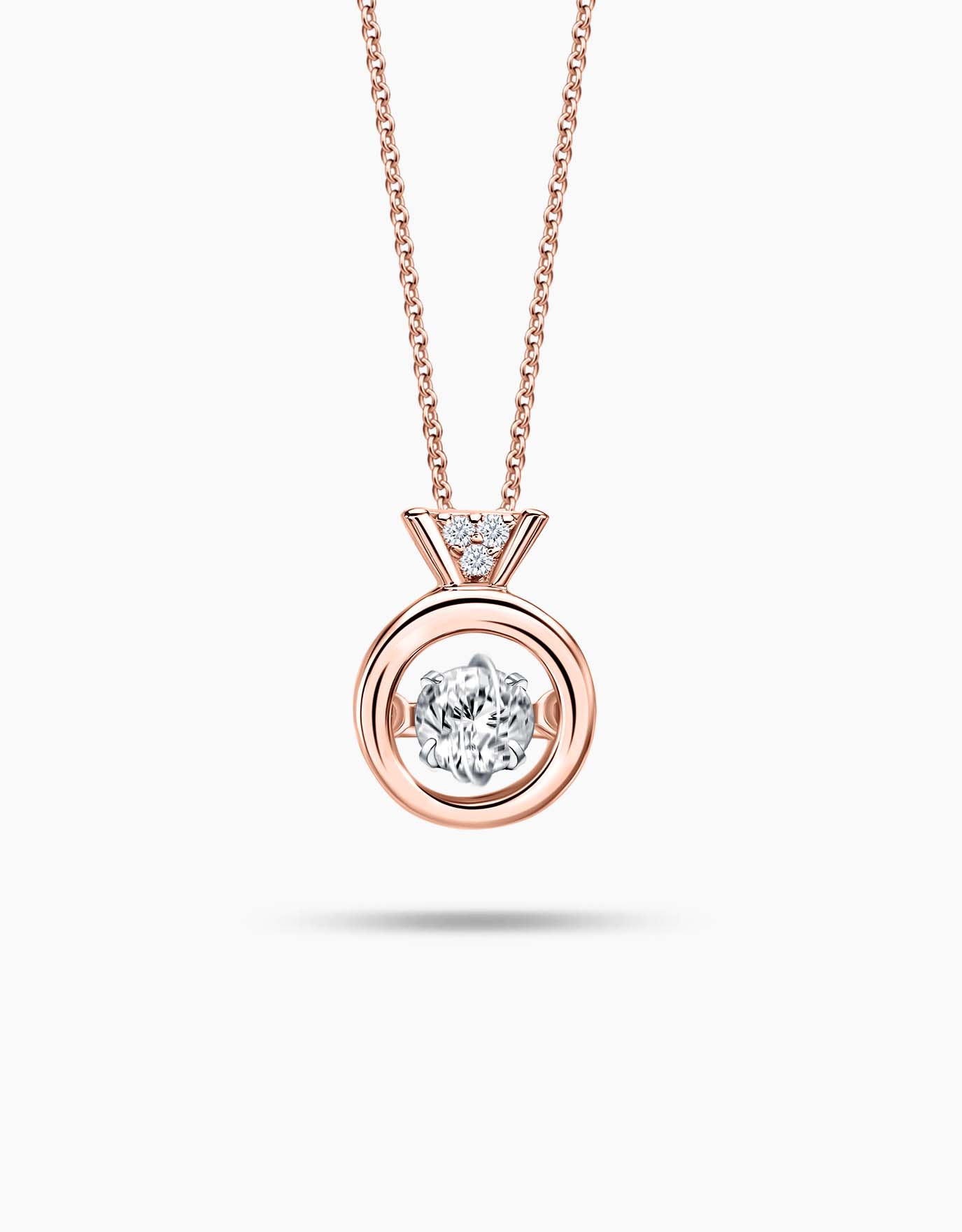 Diamond ring deals pendant