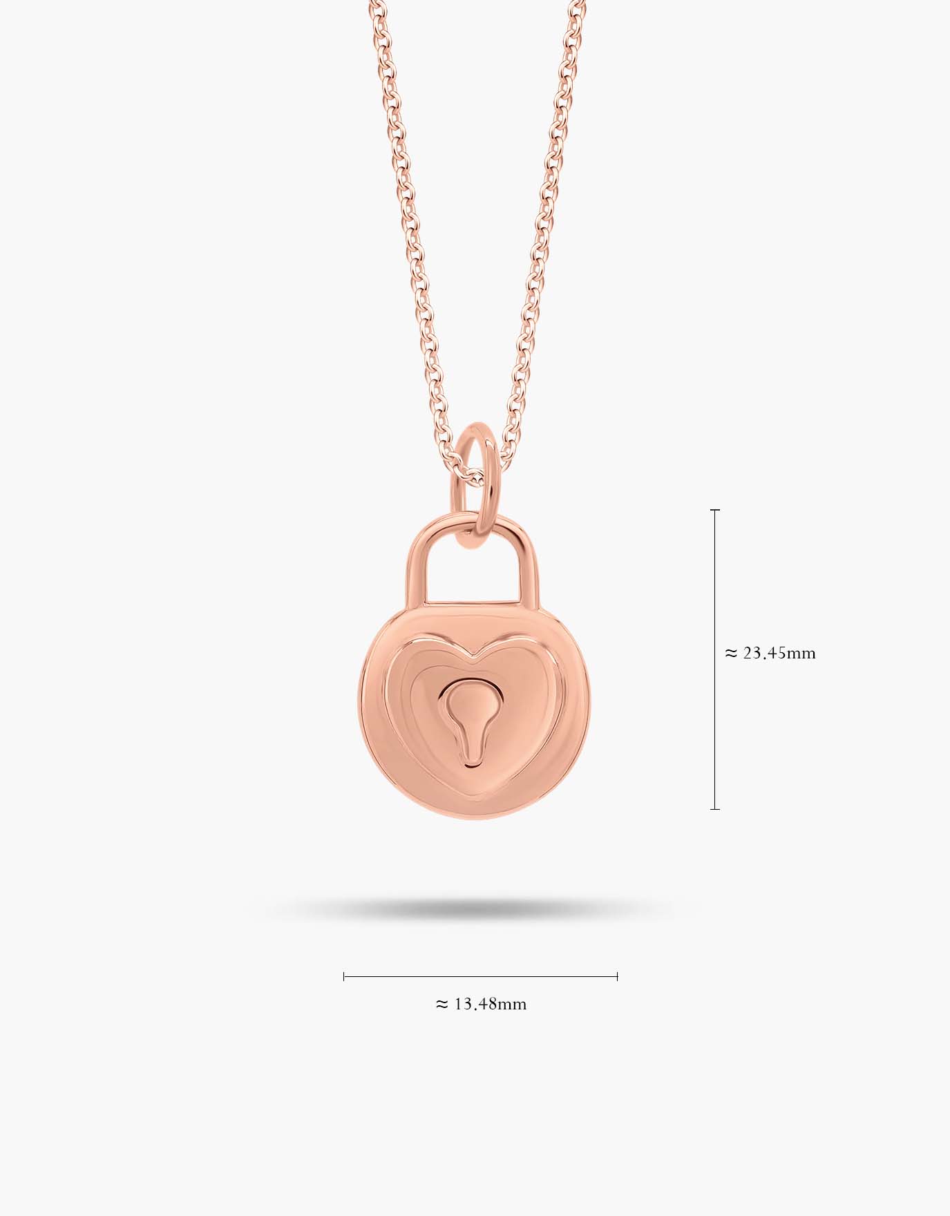 LVC 9TwentyFive Round Lock Pendant