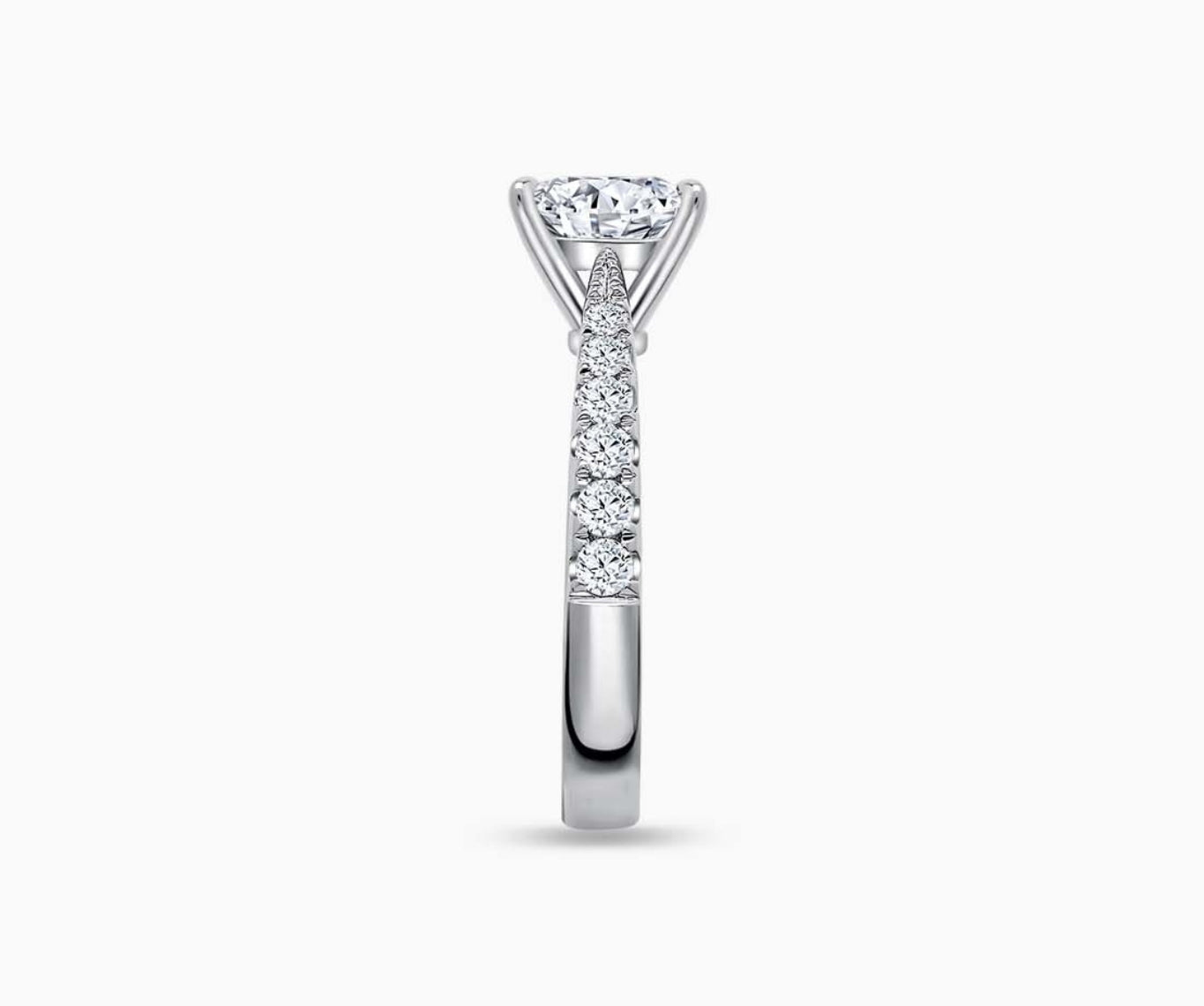 Tapered Pave Band