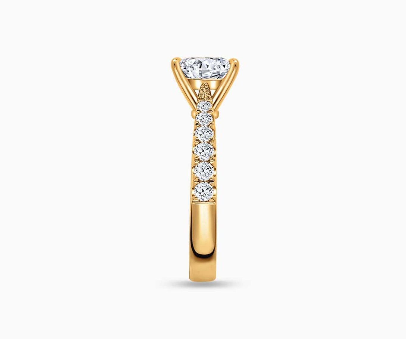 Tapered Pave Band