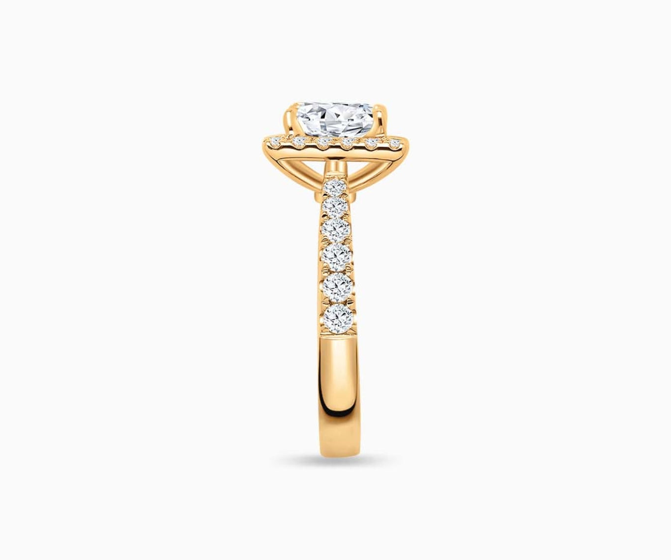 Tapered Pave Band