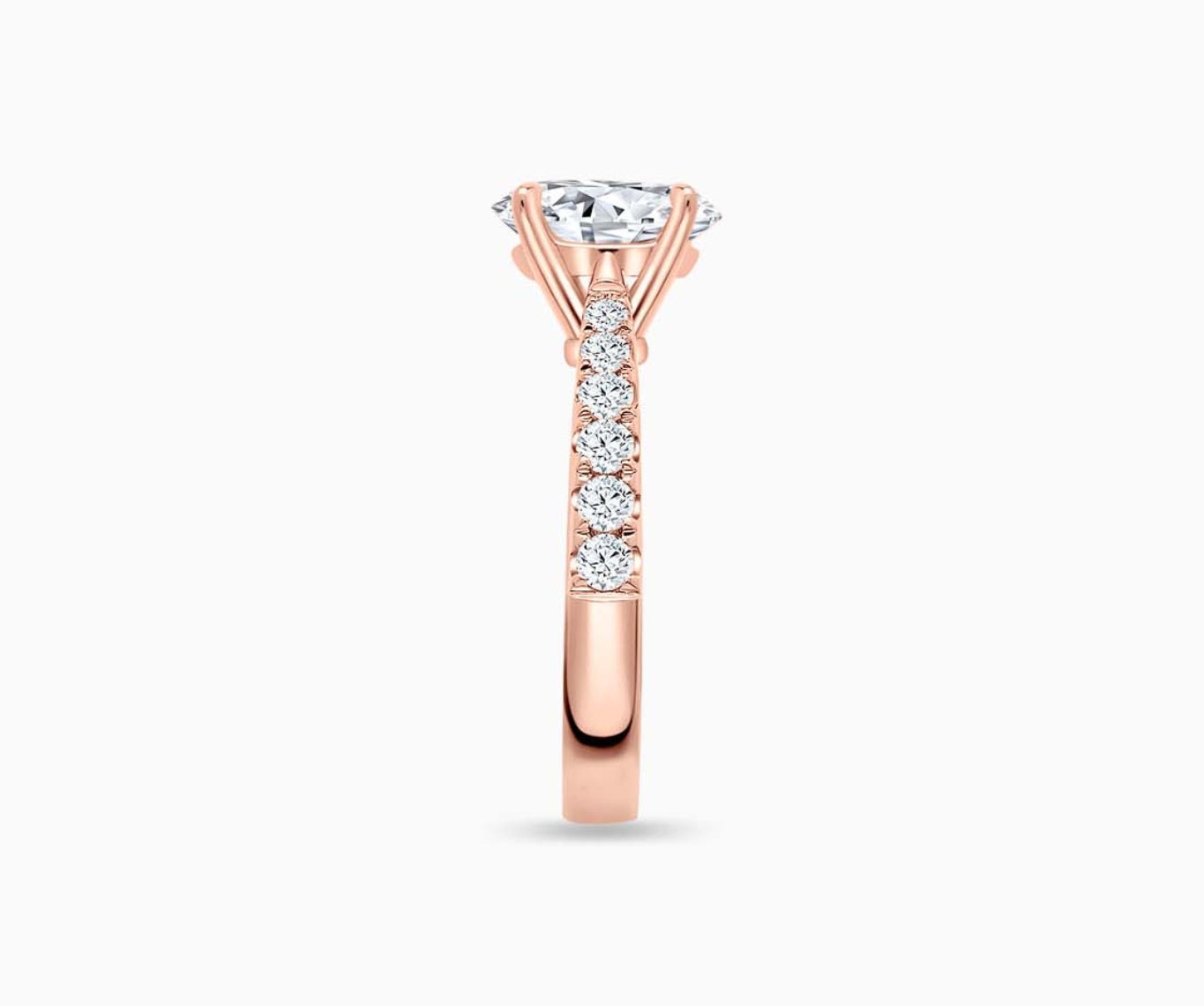 Tapered Pave Band