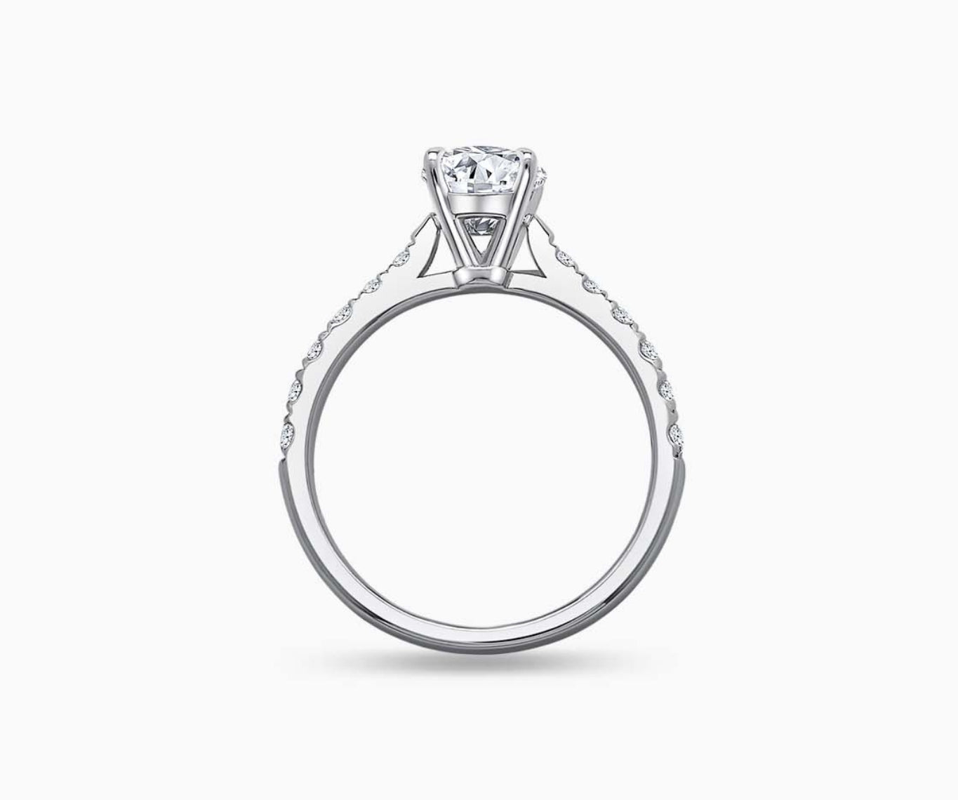 Tapered Pave Band