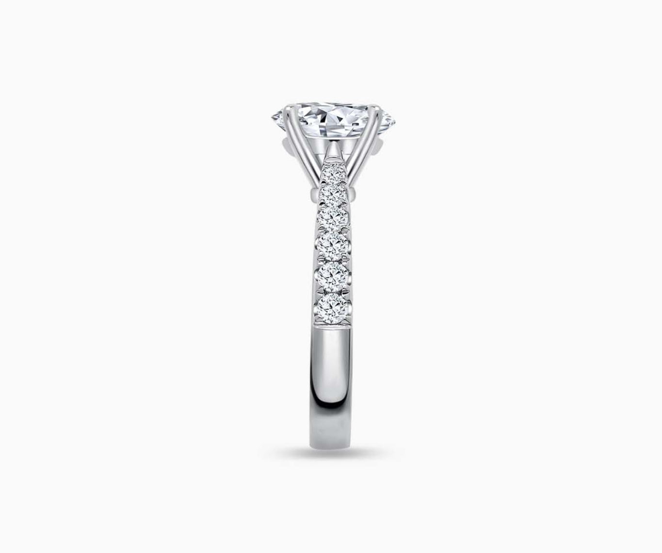 Tapered Pave Band
