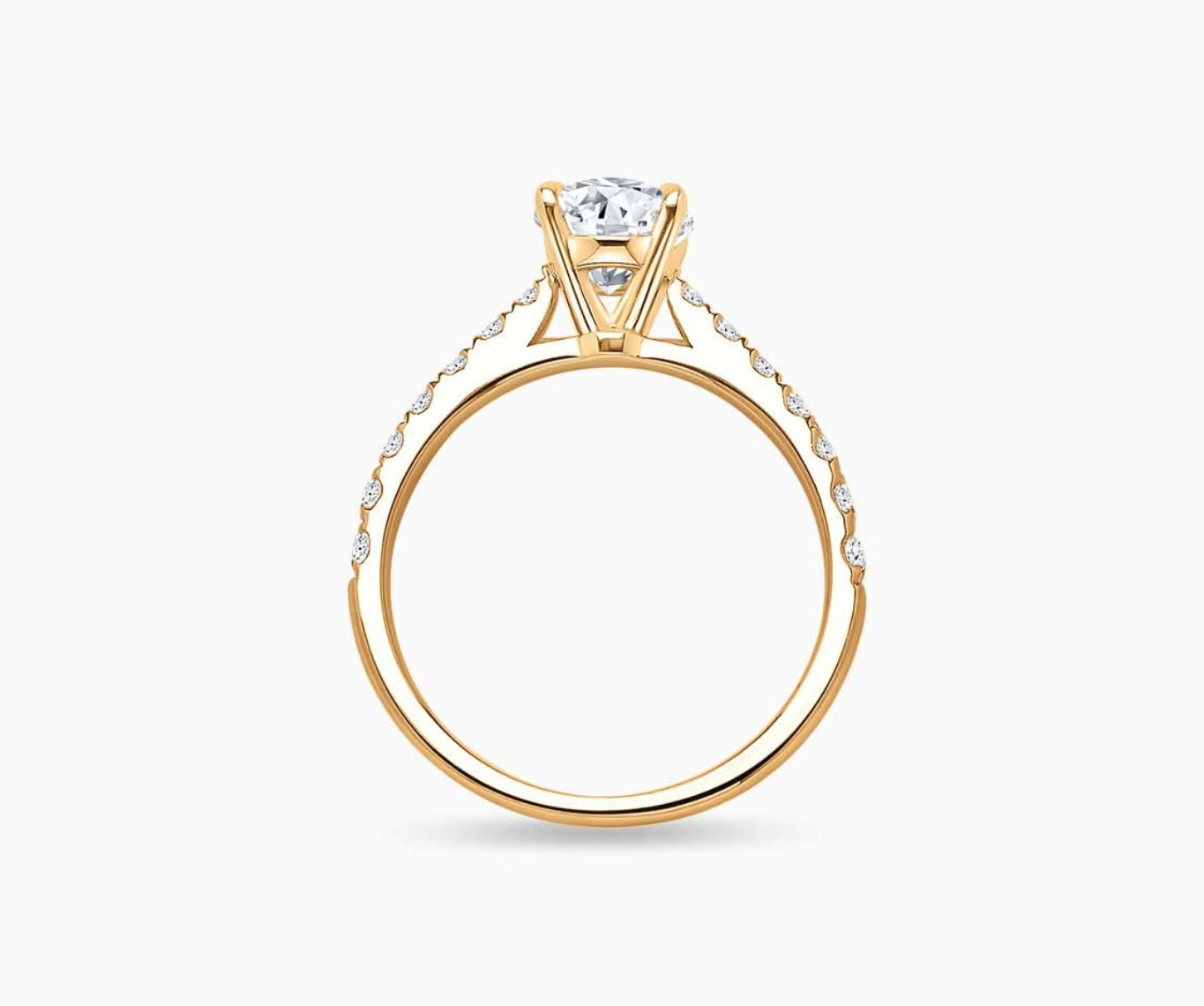 Straight Pave Band