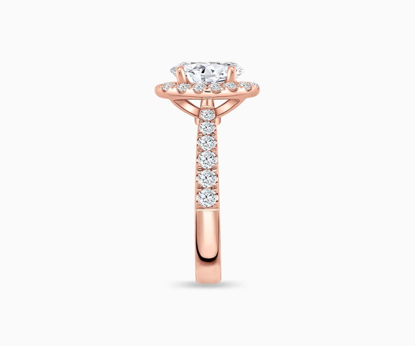 Tapered Pave Band