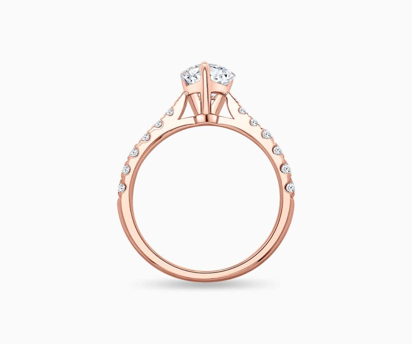 Tapered Pave Band