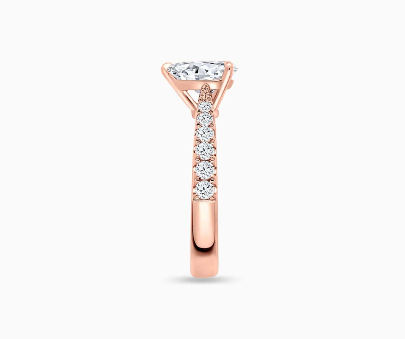Tapered Pave Band