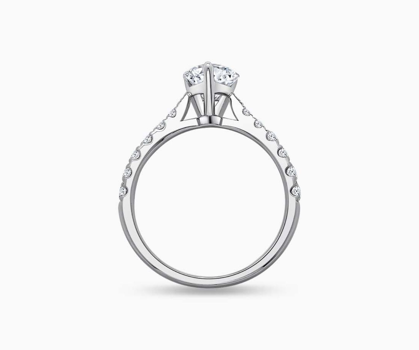 Tapered Pave Band