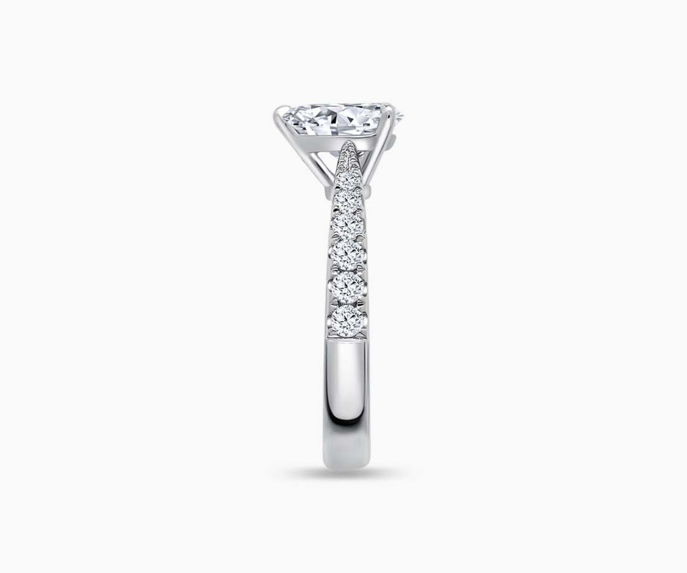 Tapered Pave Band