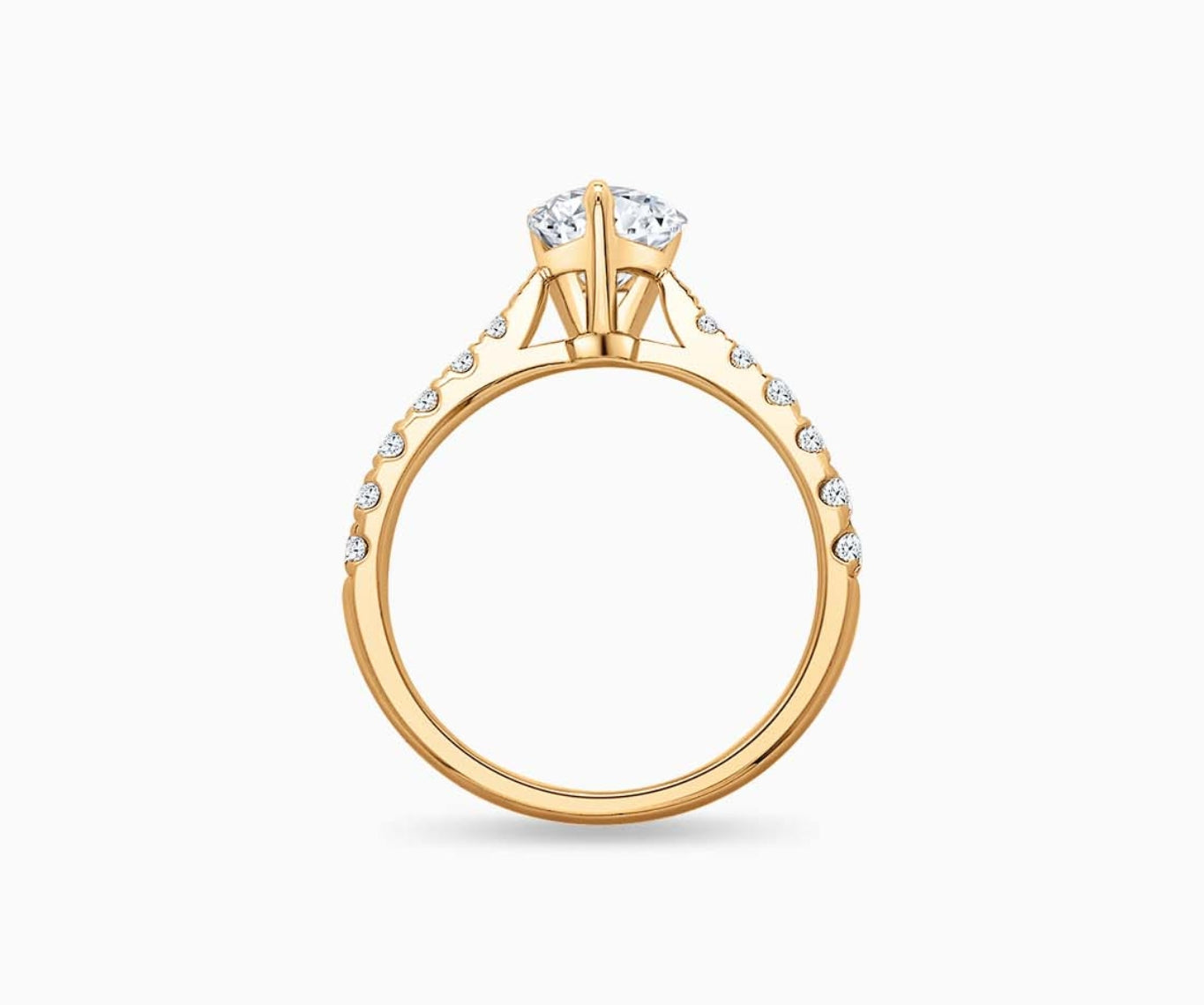 Tapered Pave Band
