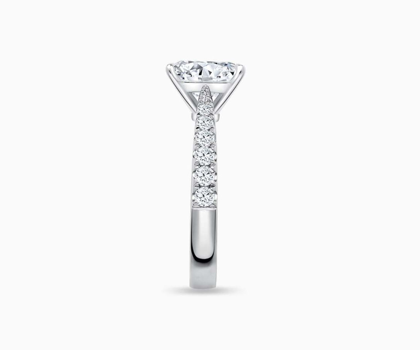 Tapered Pave Band
