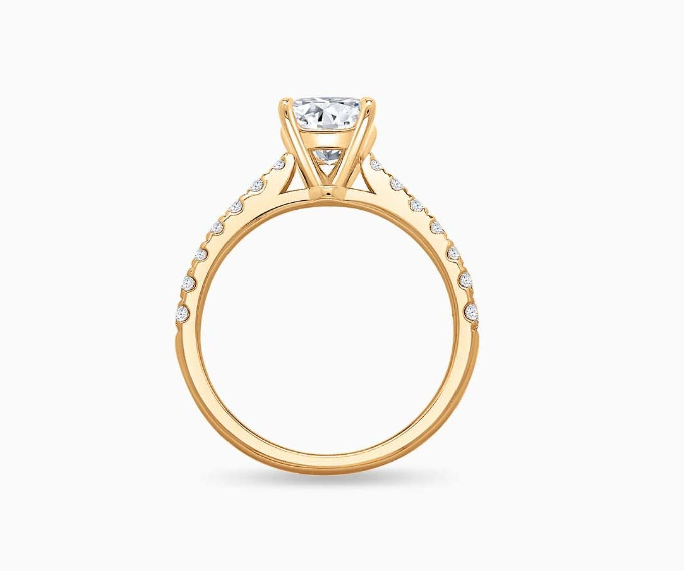 Straight Pave Band