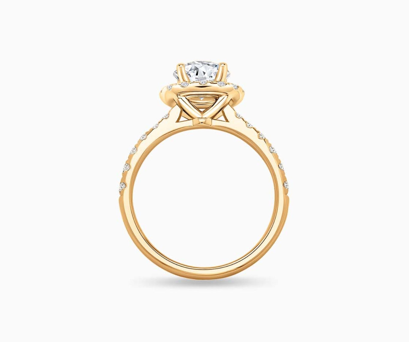 Tapered Pave Band