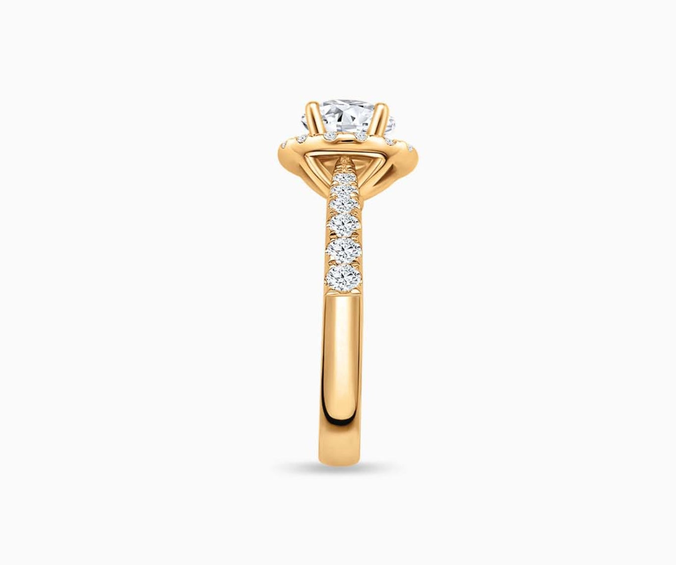 Tapered Pave Band
