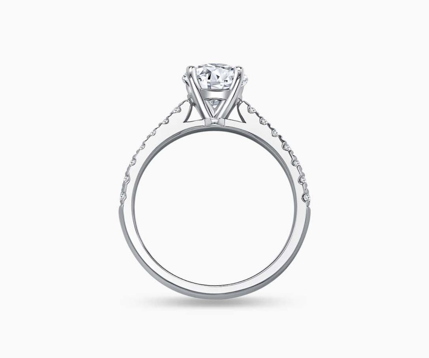 Straight Pave Band