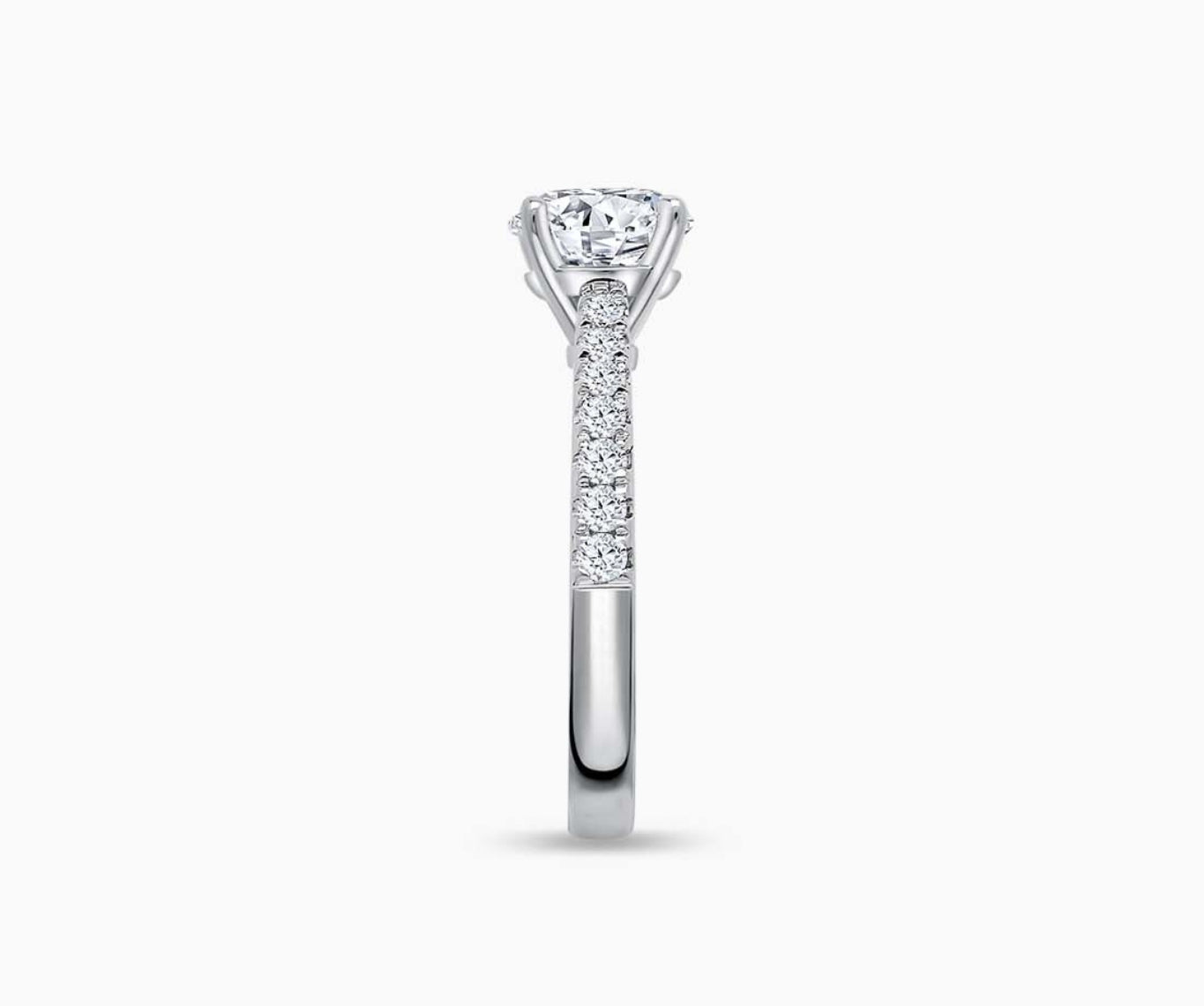 Straight Pave Band