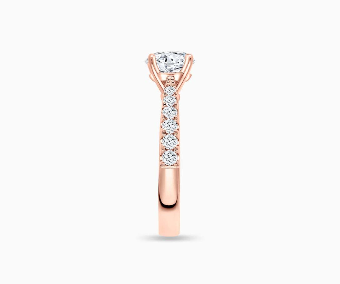 Tapered Pave Band