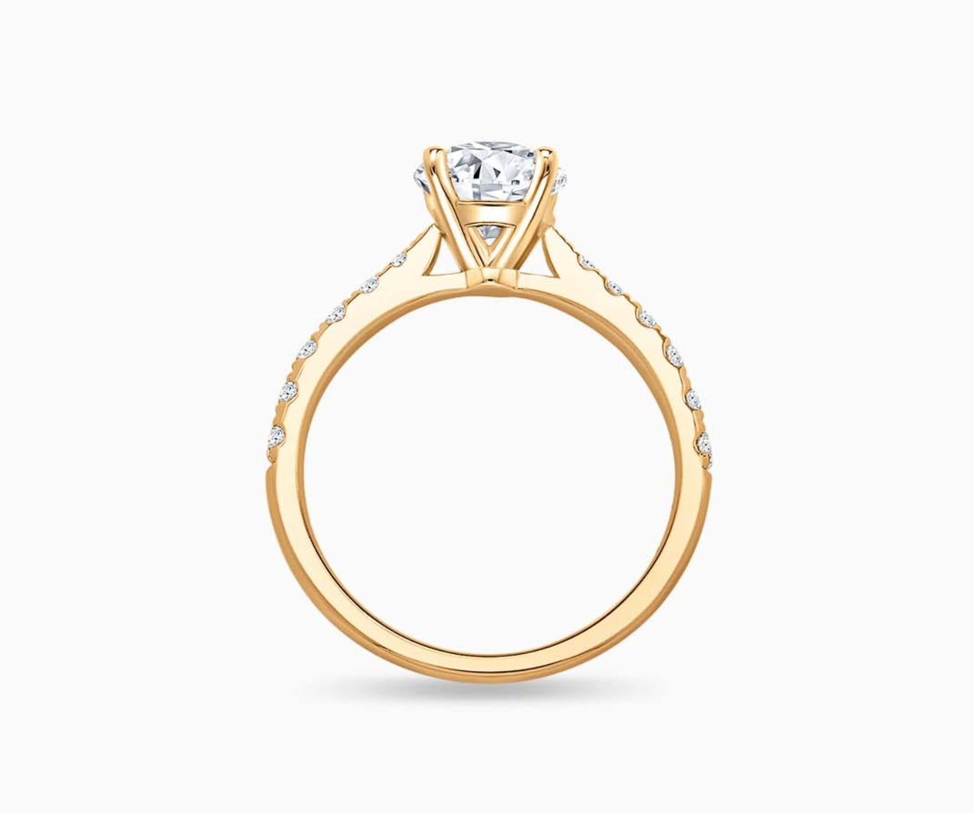 Tapered Pave Band