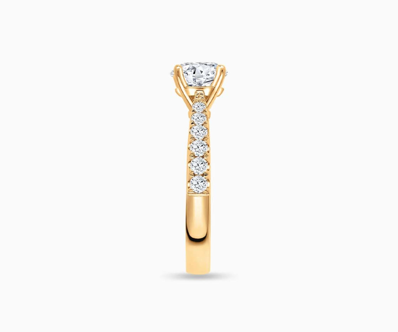 Tapered Pave Band