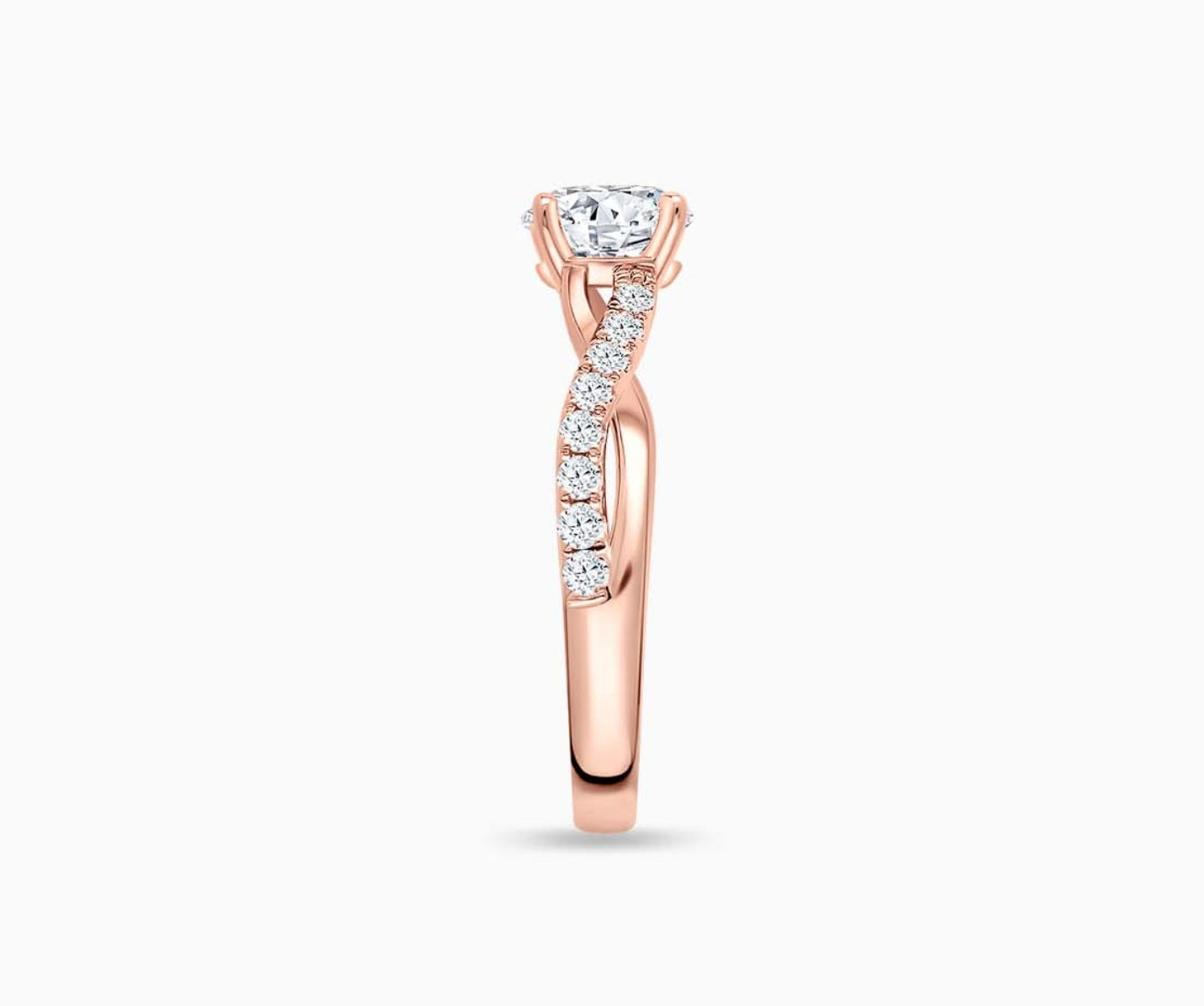 Twisted Pave Band