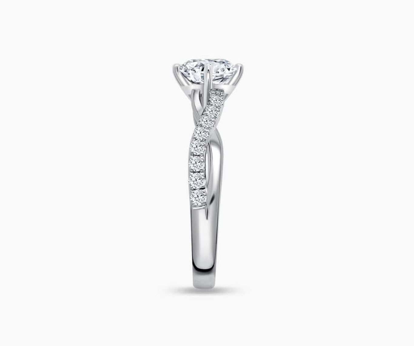 Twisted Pave Band