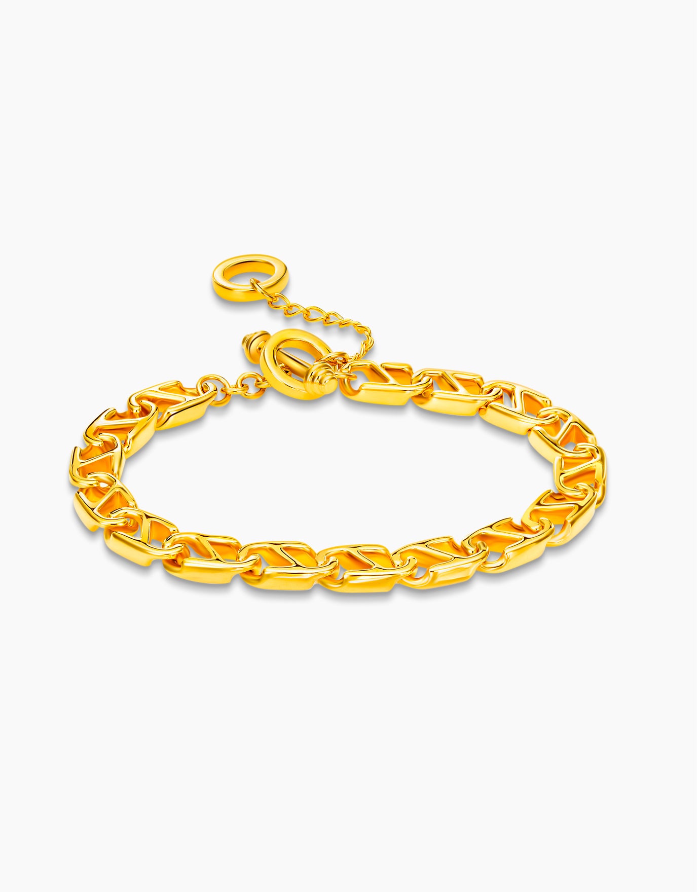LVC 9IN Gabriella 999 Gold Bracelet