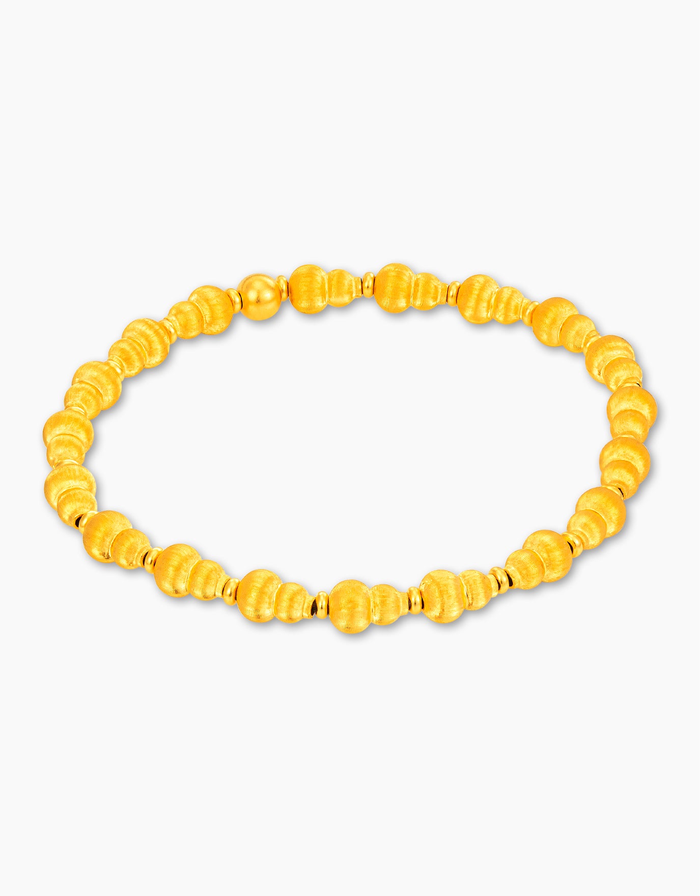 LVC 9IN Hulu Harmony 999 Gold Bracelet
