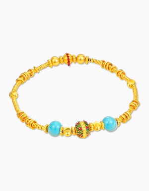 LVC 9IN Blessed with Azure 999 Gold Bracelet