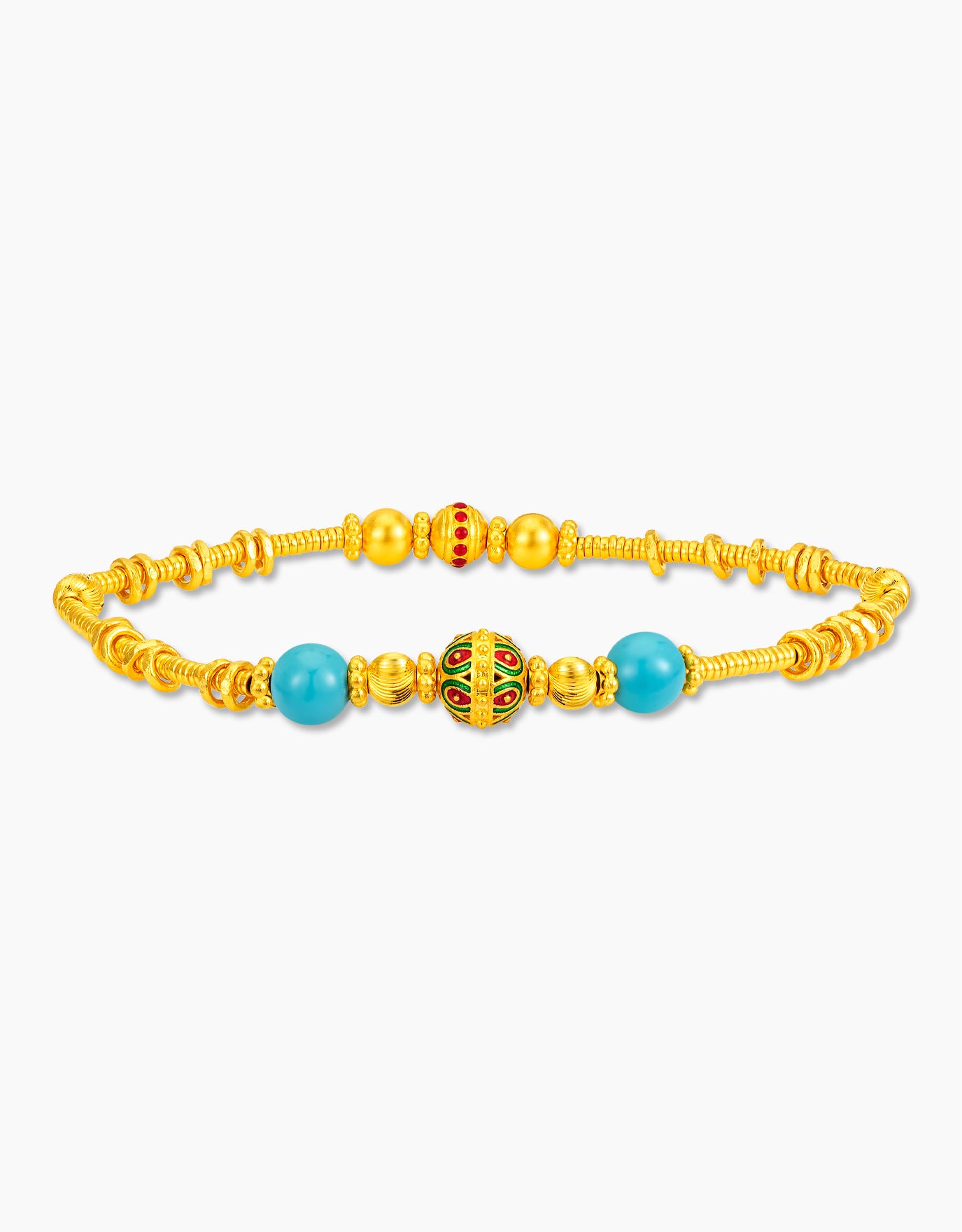 LVC 9IN Blessed with Azure 999 Gold Bracelet