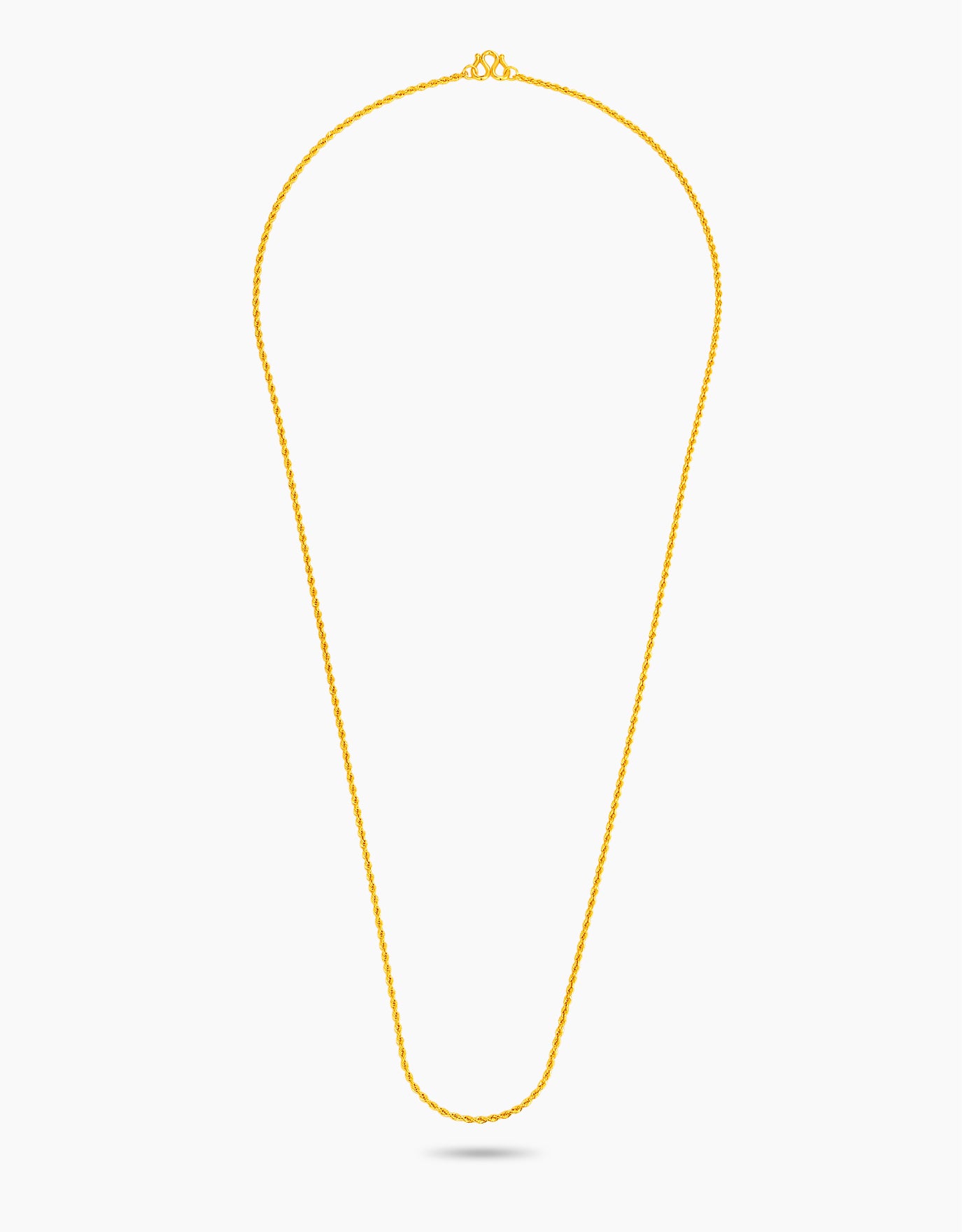 LVC 9IN Textured 999 Gold Chain