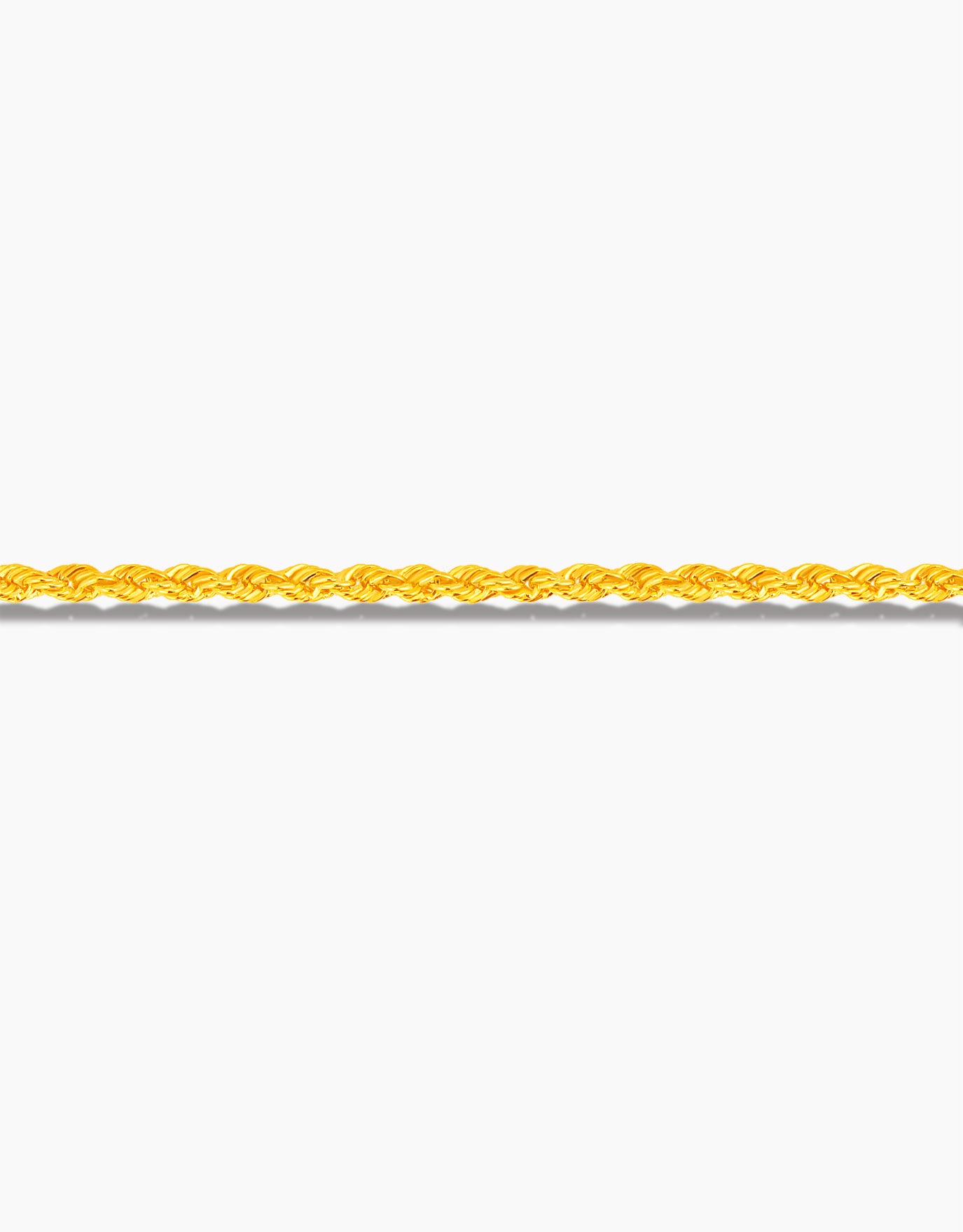 LVC 9IN Textured 999 Gold Chain