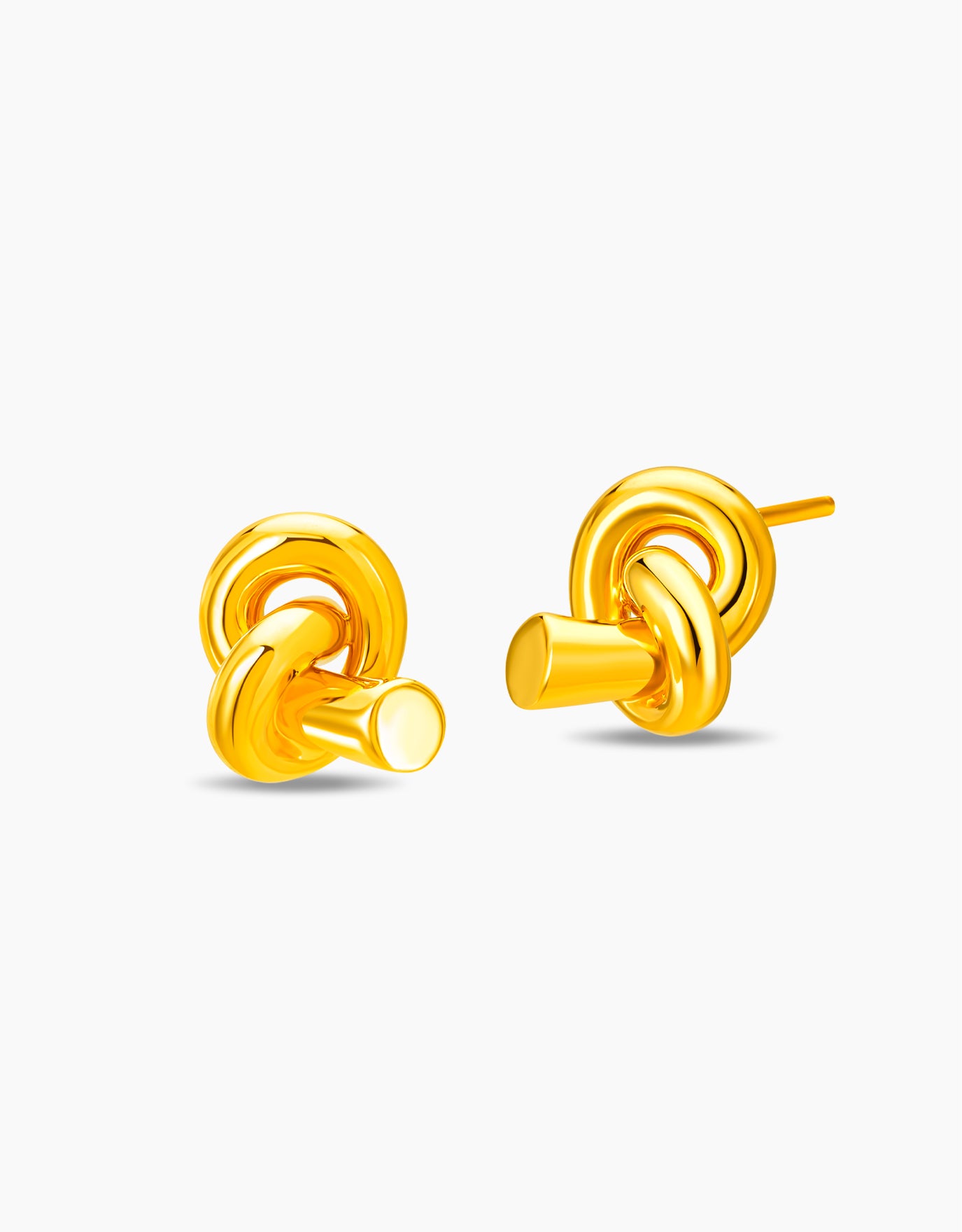 LVC 9IN Carissa Knot 999 Gold Earrings