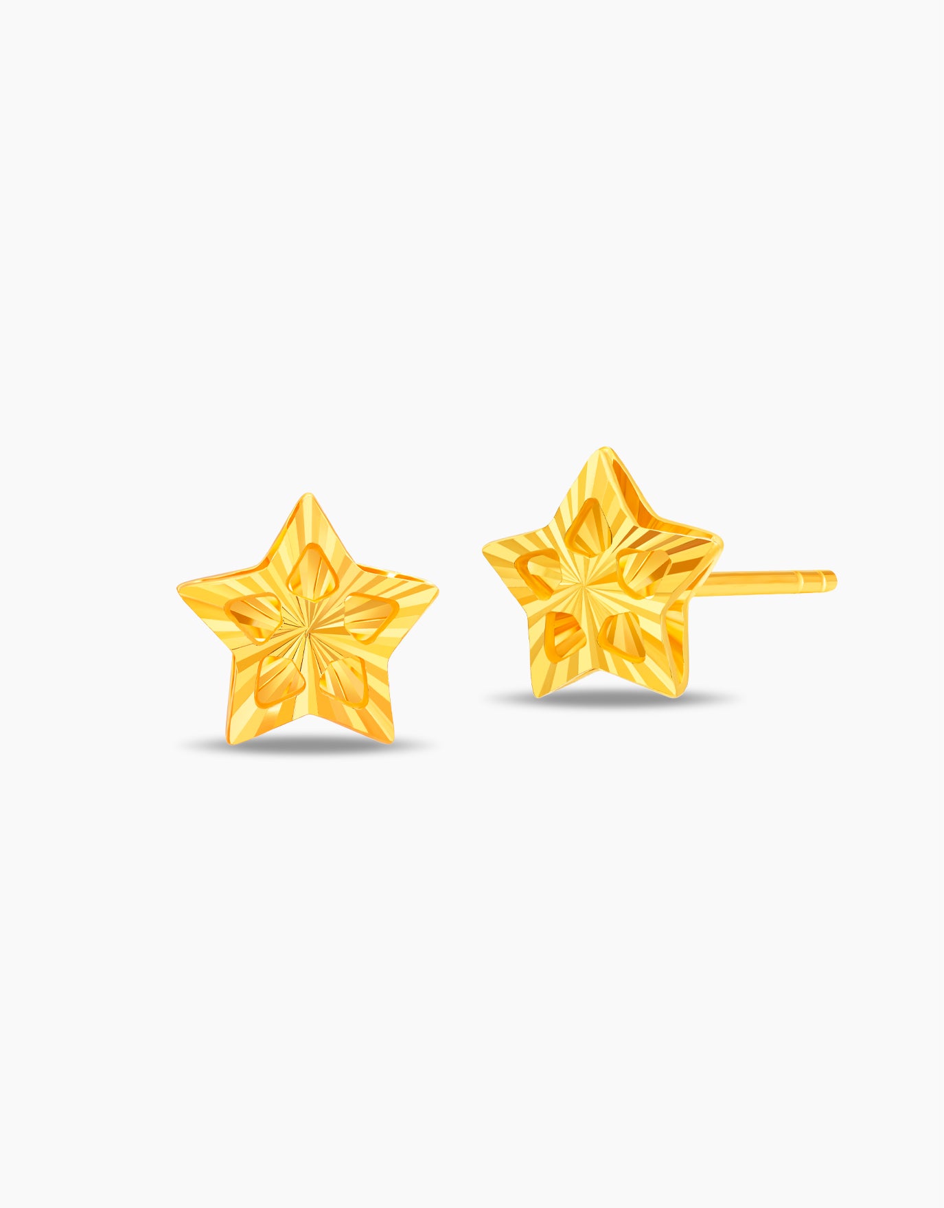 LVC 9IN Cassiopeia 999 Gold Earrings