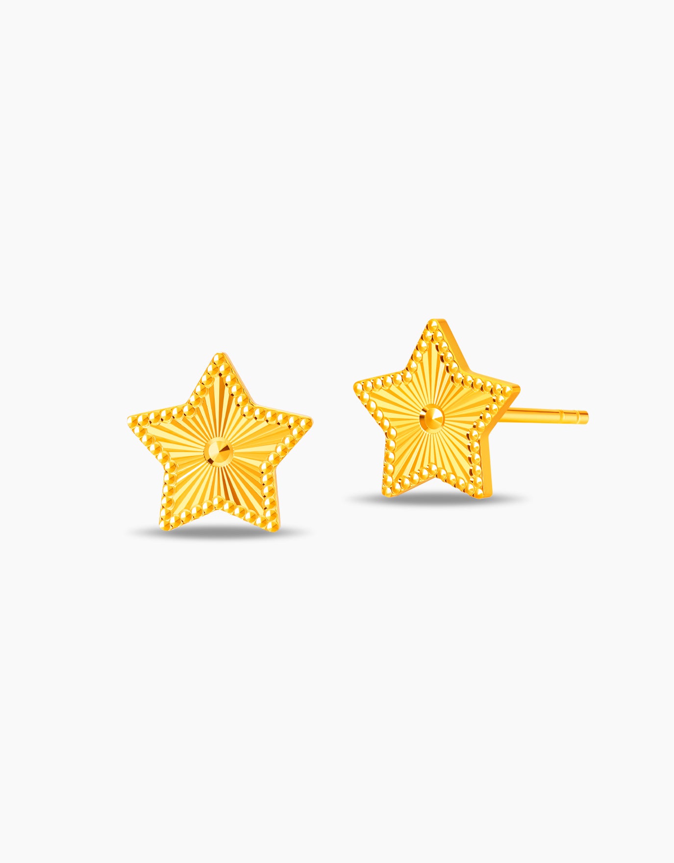 LVC 9IN Radiant Stella 999 Gold Earrings