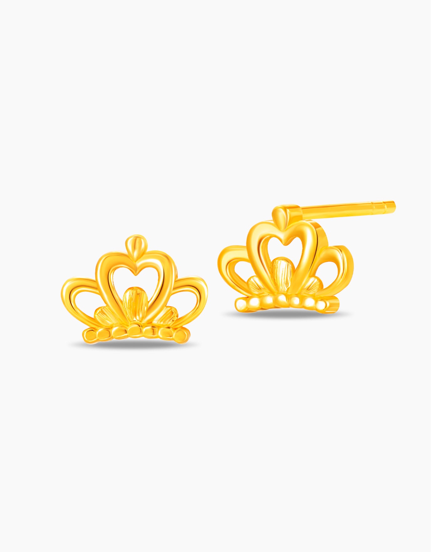 LVC 9IN Charlotte 999 Gold Earrings
